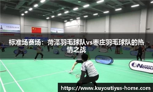 标准场赛场：菏泽羽毛球队vs枣庄羽毛球队的热情之战